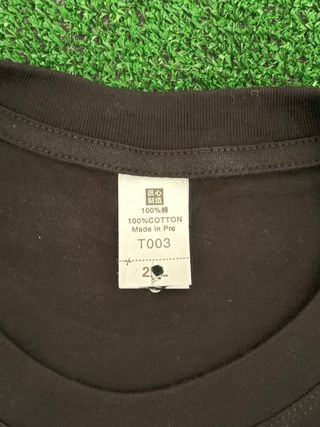 2 Camisetas ESSENTIALS Negra Talla L