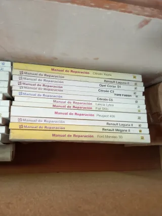 Manuales de reparación y reglajes de coches europa