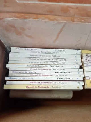 Manuales de reparación y reglajes de coches europa