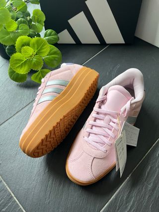 Adidas Bambas Plataforma Talla 38 Rosa