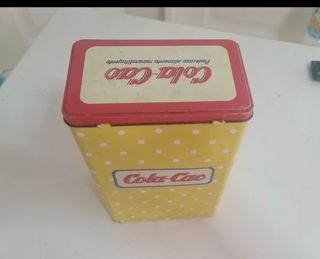 Bote metálico ColaCao antiguo
