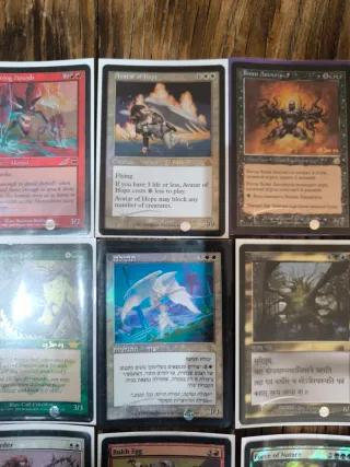Lote 12 Cartas Magic Antiguas Foil Promos