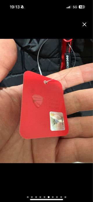 Gilet Ducati Corse Nero Taglia M/L