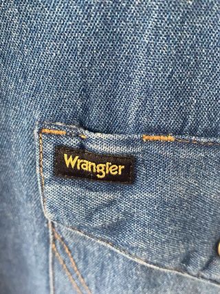 Camisa Vaquera Wrangler Talla XXXL