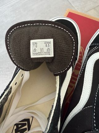 Zapatillas Vans Old Skool Negras Talla 39