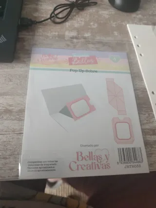 Troquel Bellas y Creativas Pop Up Sobre