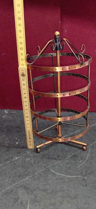 Espositore porta orecchini in metallo