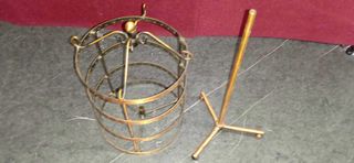 Espositore porta orecchini in metallo