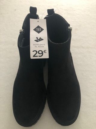 Botín negro mujer sin estrenar