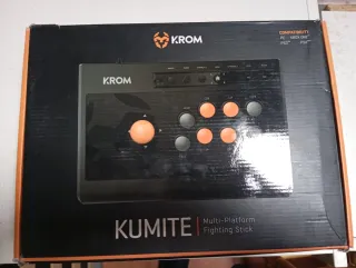 Joystick Arcade Krom Kumite Multi-Plataforma