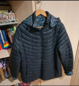 Cazadora reversible mujer