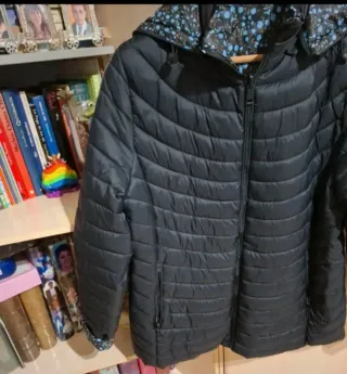 Cazadora reversible mujer