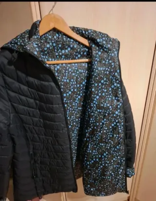 Cazadora reversible mujer