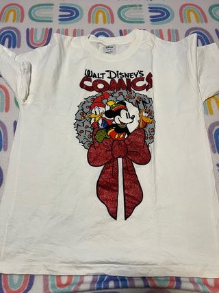 Camiseta Disney Mickey Navidad