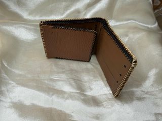 Billetera de cuero hombre patchwork