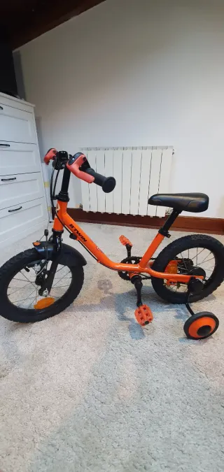 Bicicleta Infantil 14 B.Twin Naranja