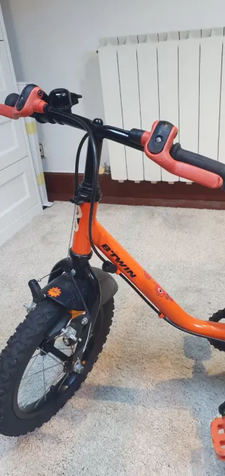 Bicicleta Infantil 14 B.Twin Naranja