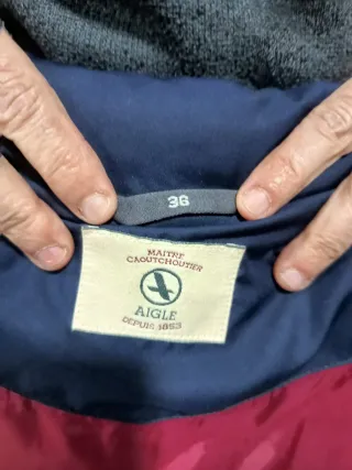 Abrigo Aigle azul talla S