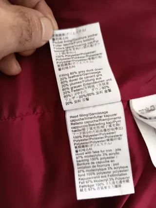 Abrigo Aigle azul talla S