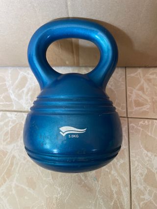 Pesa Rusa Kettlebell 5 Kg Azul