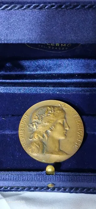 Medaglia vintage Republique Francaise