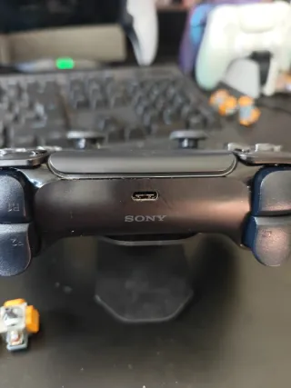Mando PS5 Dualsense negro + Joysticks Magnéticos