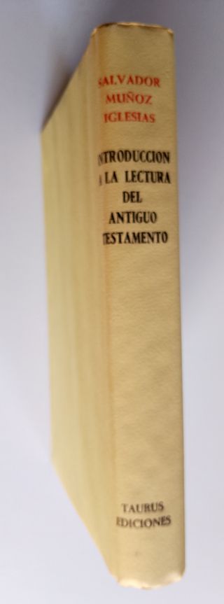Introducción a la Lectura del Antiguo Testamento