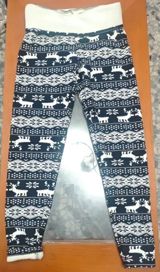 Mallas Leggings Navidad Térmicos Borreguit (TallaM