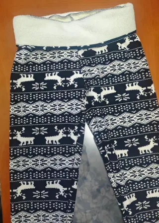 Mallas Leggings Navidad Térmicos Borreguit (TallaM