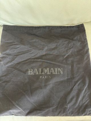 Bolso BALMAIN Piel Marrón y Azul