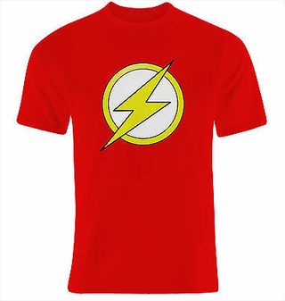 CAMISETA FLASH-TALLA S M L XL XXL XXXL SIZE T-SHIRT