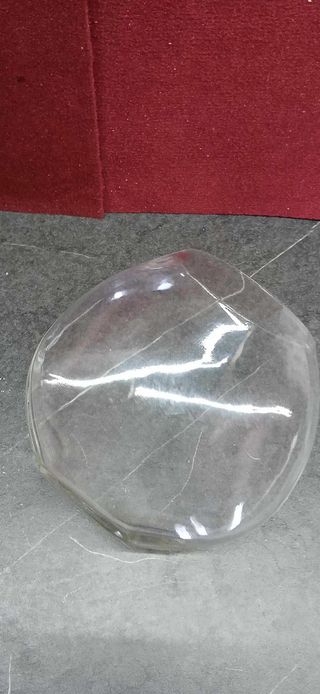 Vaso in vetro di Murano trasparente