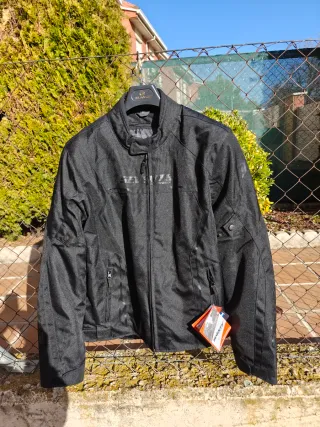 Chaqueta Moto Seventy Talla L Negra
