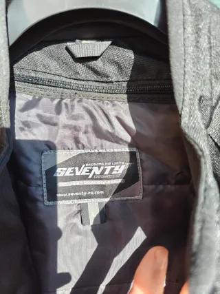 Chaqueta Moto Seventy Talla L Negra