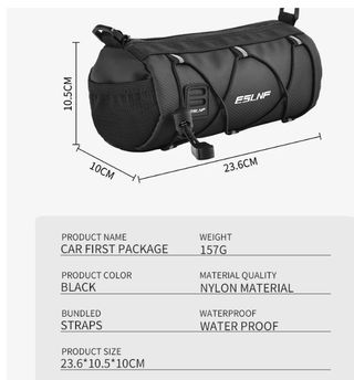 Borsa per manubrio bici Gravel MTB BIKEPACKING