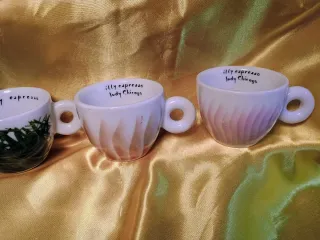 Tazzine Illy in Porcellana - Set 14 Illy