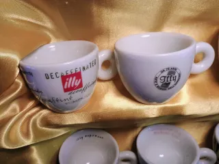 Tazzine Illy in Porcellana - Set 14 Illy