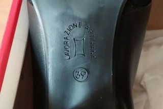 Scarpe Vittoria Modenese Pelle Nere