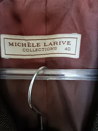 Traje Chaqueta Mujer MICHELE LARIVE Gris Talla L