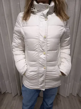 Plumón Tommy Hilfiger Blanco Talla S