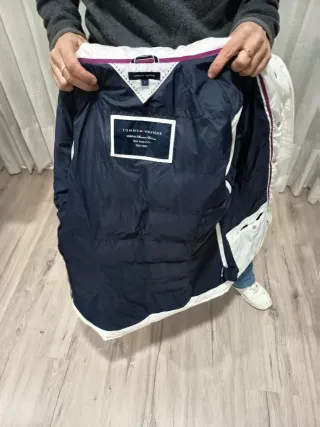 Plumón Tommy Hilfiger Blanco Talla S