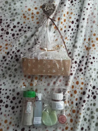 Cesta cosmética natural regalo