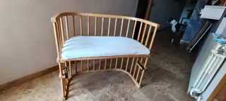 Cuna Colecho BabyBay + Colchón+Sábanas+Chichonera