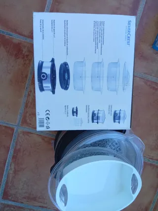 SilverCrest Cocedor Eléctrico al Vapor