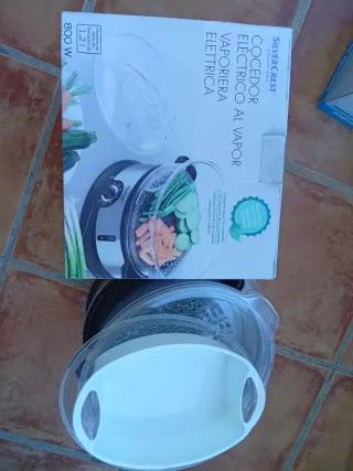 SilverCrest Cocedor Eléctrico al Vapor