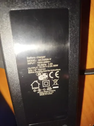 Aspiradora sin cables.con bateria y cargador