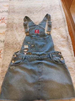 Falda pichi vaquera Peanuts