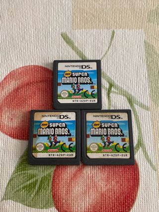 3x New Super Mario Bros. Nintendo DS