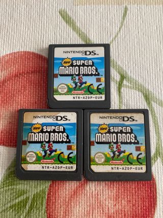 3x New Super Mario Bros. Nintendo DS