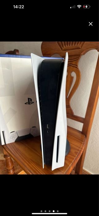 Playstation 5 lector de disco con mando y caja